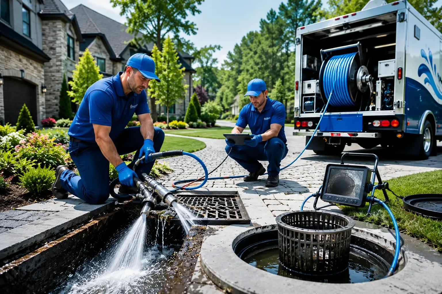 Local outdoor drain cleaning professionals in Elrama, PA