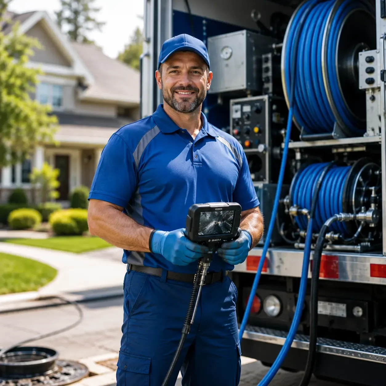 Local outdoor drain cleaning specialists in Elrama, PA